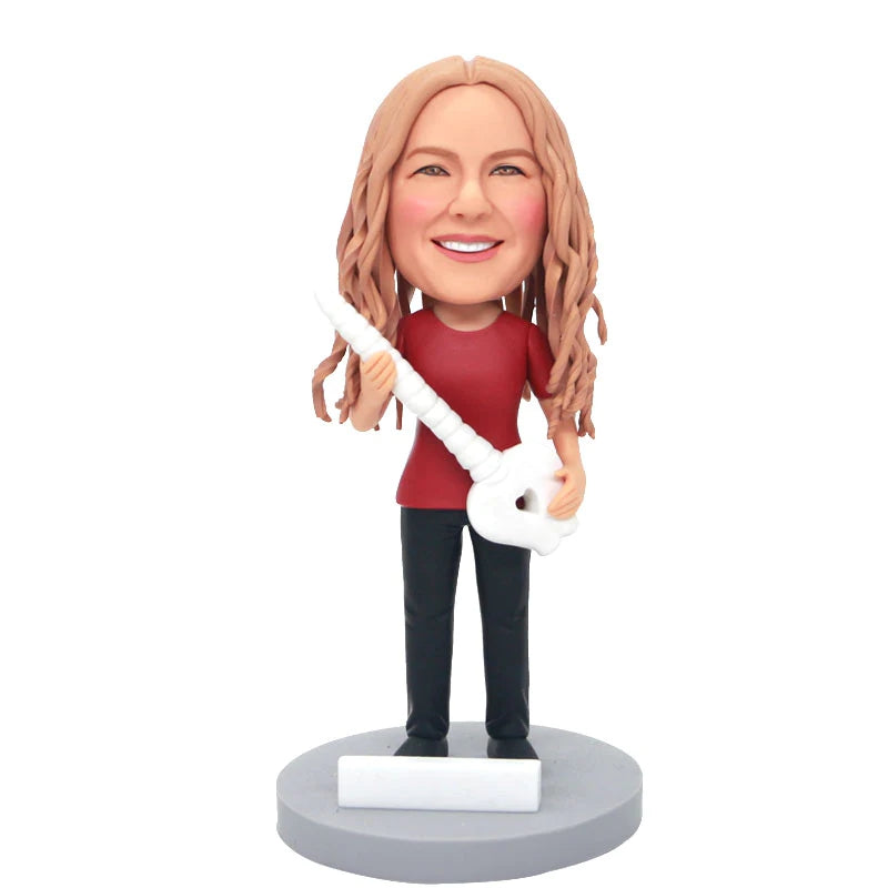 Female Chiropractor Bobblehead Custom