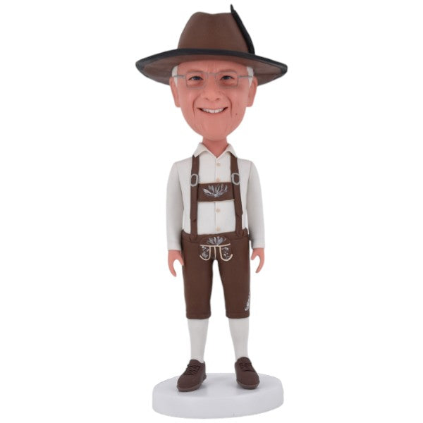 Custom Bobblehead in lederhosen