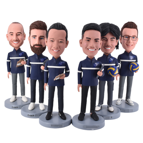 Bulk Coach Bobblehead Custom for team players and sports coaches