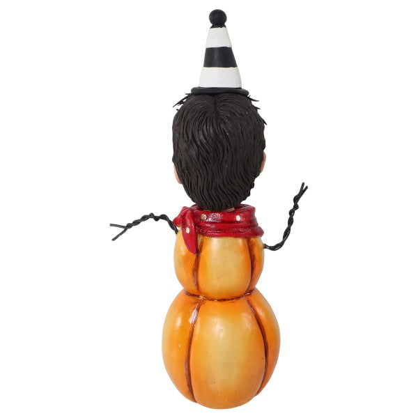Custom Halloween Bobblehead pumpkinman figurine