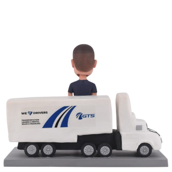 Custom Trucker bobblehead GTS truck driver
