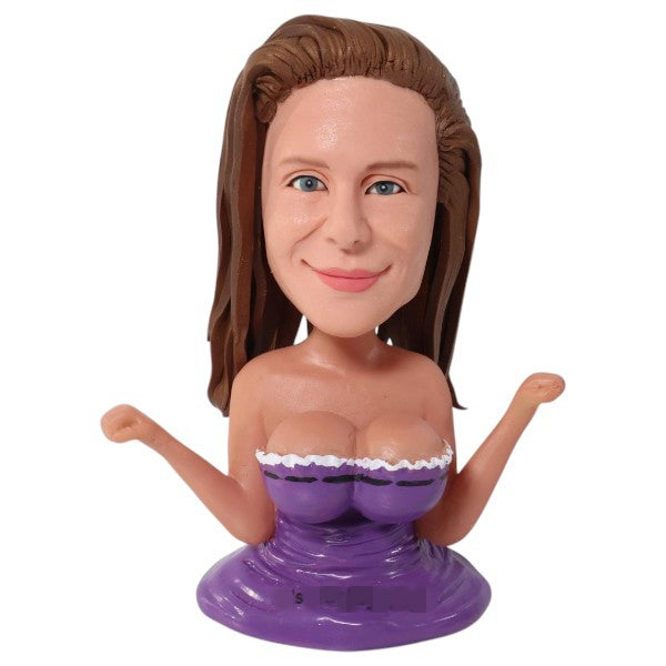 Custom face Boobs Shaking Bobblehead unique personalized gift
