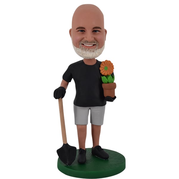 Custom Gardener Bobblehead