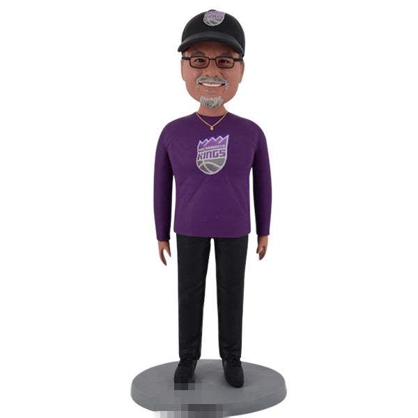 Custom Bobble Head with Sweatshirt