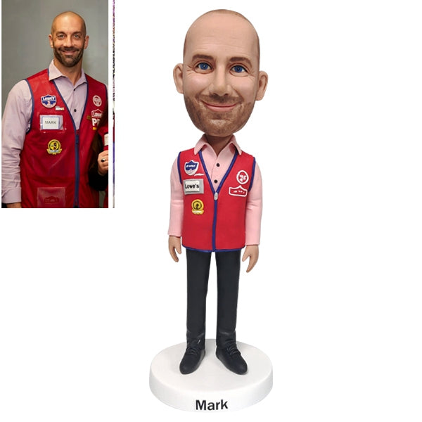 Bobblehead with Custom Vest