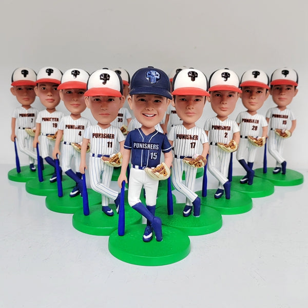 Custom Baseball bulk Team Bobbleheads