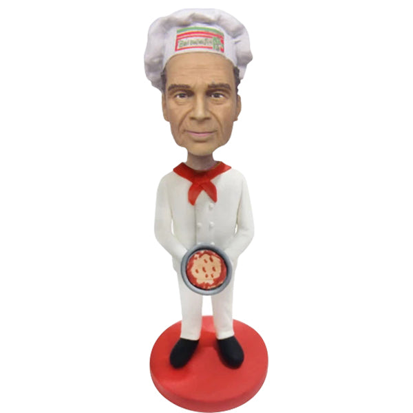 Custom Pizza Chef Bobblehead