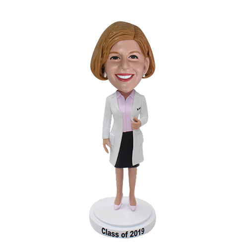 Doctor Graduation Bobblehead Customized
