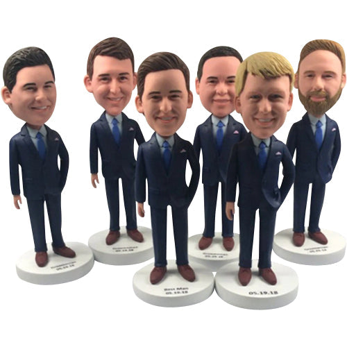 Personalized Bobbleheads Groomsmen Bulk