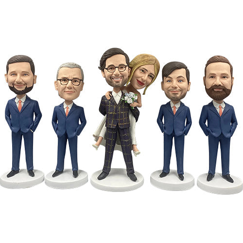Wedding Bobbleheads Custom Bulk with Discount