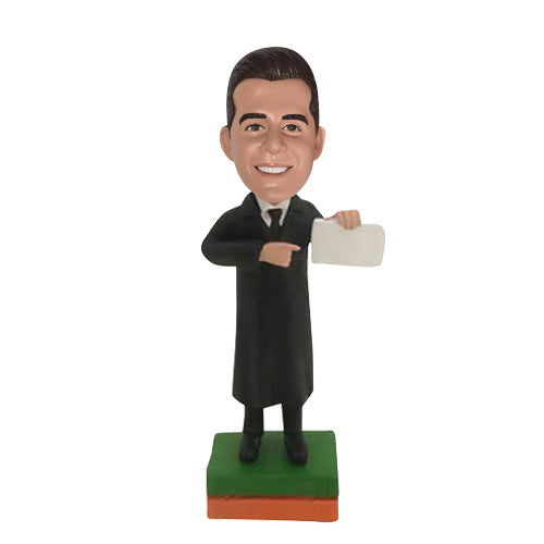 Custom Handmade Graduation Bobbleheads