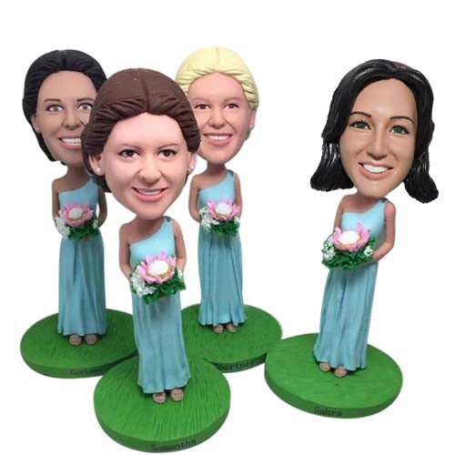 Bridesmaids Bobblehead Custom Bulk