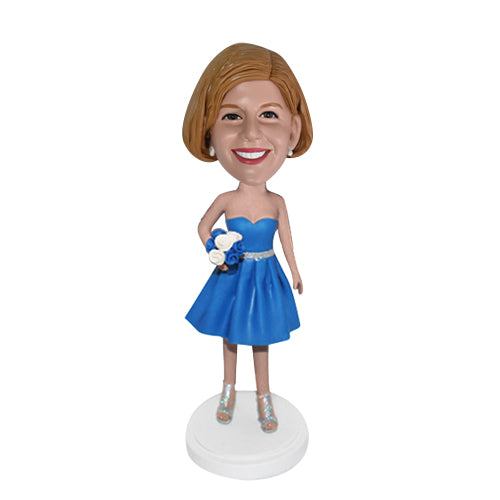 Custom Bridesmaid Bobbleheads
