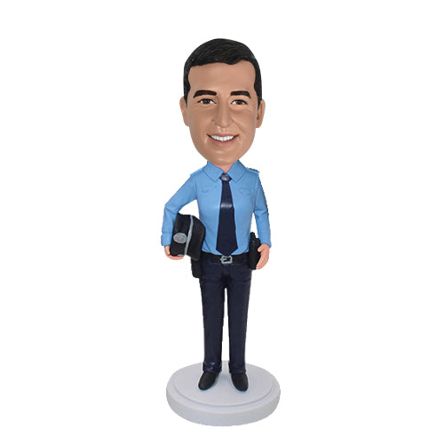 Custom police bobbleheads