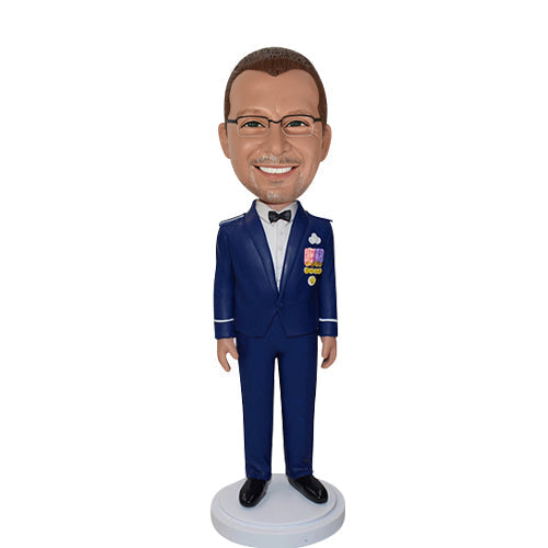 Master Chief Custom Bobblehead Navy Force/Air Force