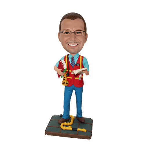 Bobbleheads Construction Engineer Custom
