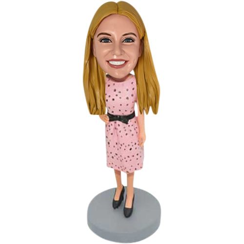 Girl lady woman Bobbleheads Custom