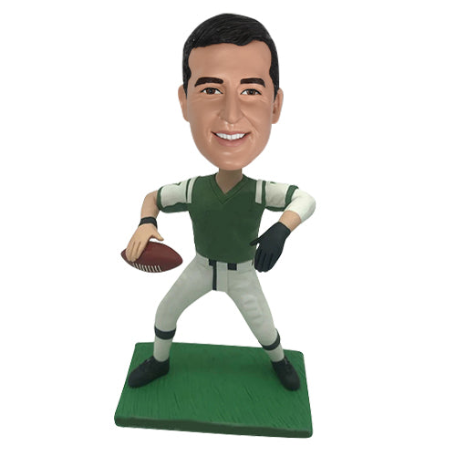 Personalized Football Player Bobbleheads