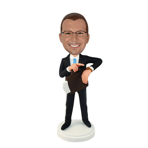 Business Custom Office Bobbleheads Busy Work