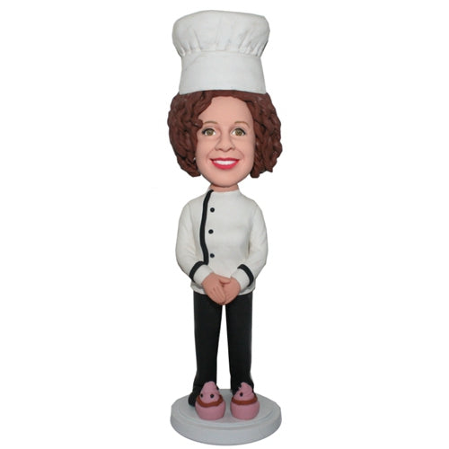 Female Bobblehead Chef