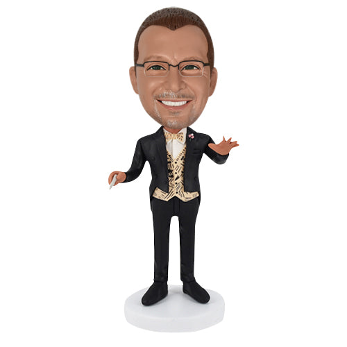 Custom Bobblehead for Music Conductor