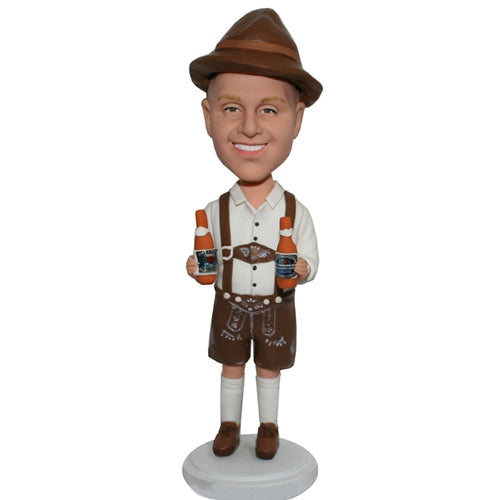 Germany Bobbleheads Custom in Traditional Bavarian Clothing