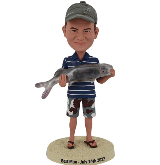 Custom Fishing Bobblehead