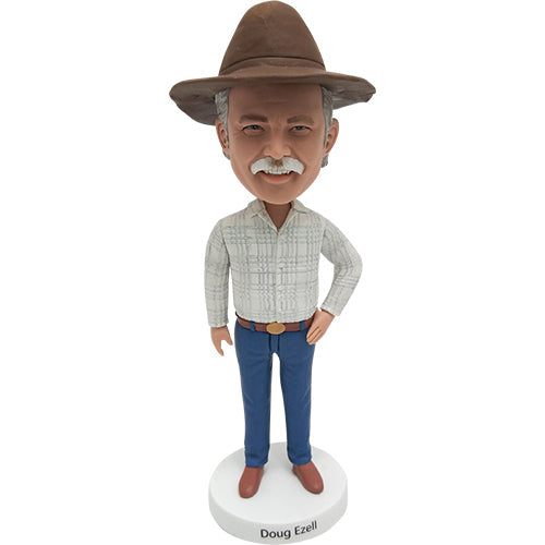 Custom Country Bobbleheads Cowboy