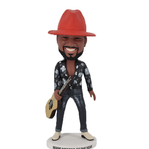 Musician Guitar player Bobblehead Custom