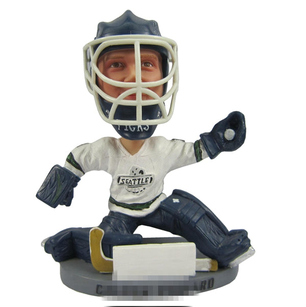 Custom Hockey Bobblehead with helmet
