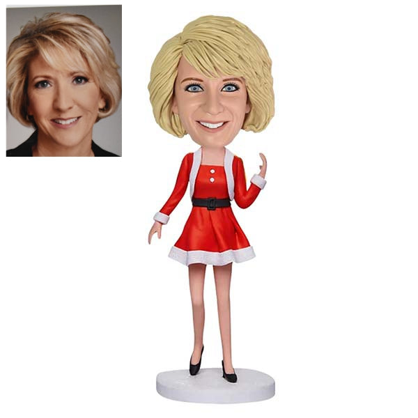 Personalized Dancing Christmas Bobblehead from Photo