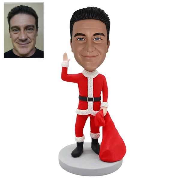 Personalized Santa Claus Bobblehead Doll for Him