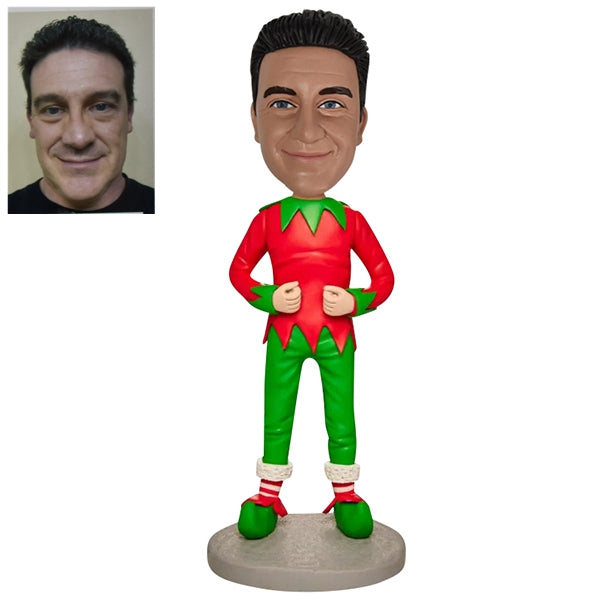 Elf Bobblehead Custom for Christmas Party