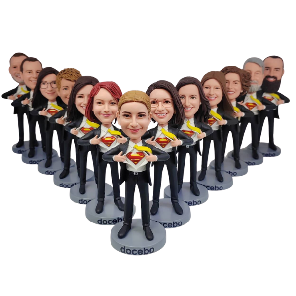 Custom Bulk Bobbleheads for weddings, anniversaries, teams and sports events