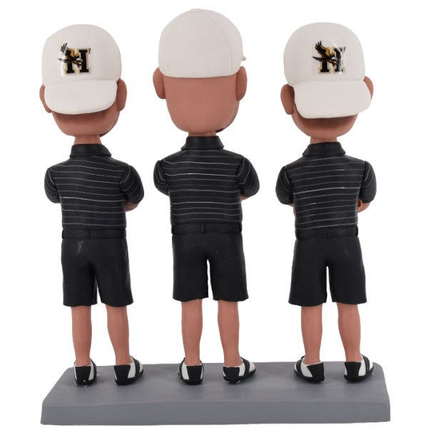 Custom Bobbleheads of Three Best Friends