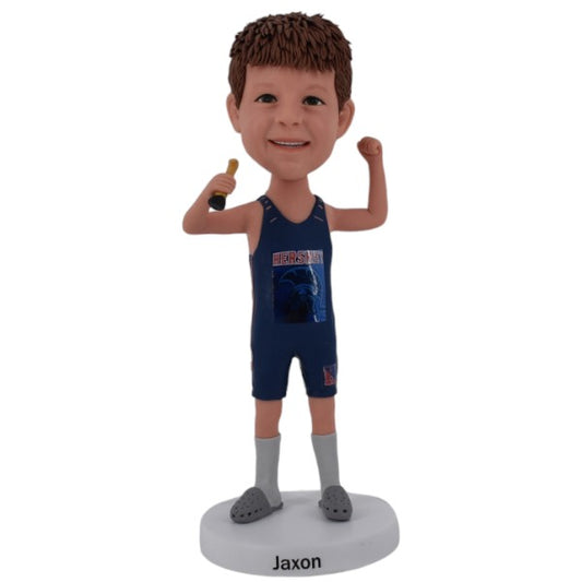 Personalized Bobblehead Wrestler