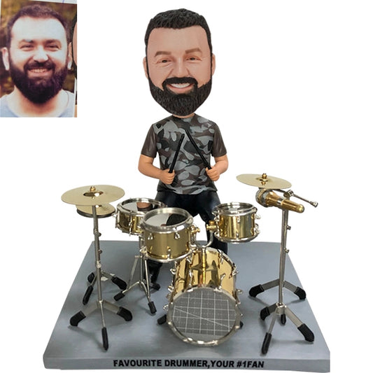 Drummer Custom Bobblehead