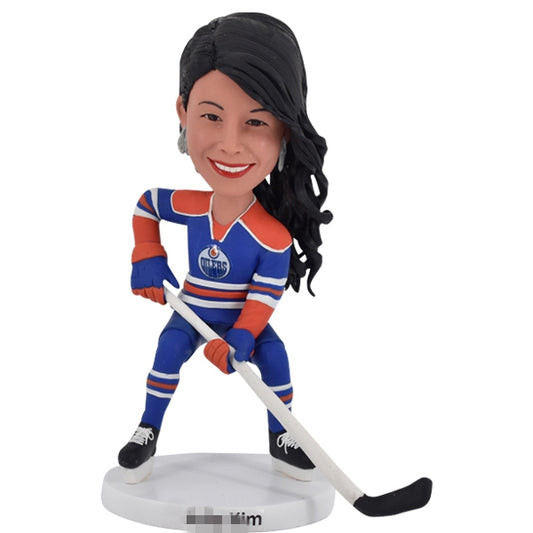 Custom Bobblehead Edmonton Oilers Hockey