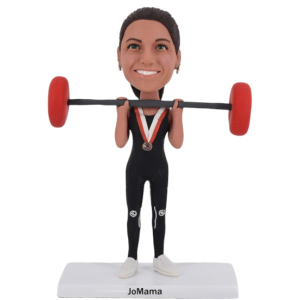 Custom Weightlifting Bobbleheads