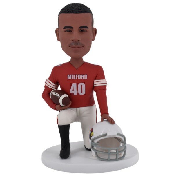 Personalized Football Player Bobblehead