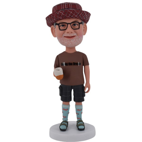 Sports fan Bobble Head with Beer