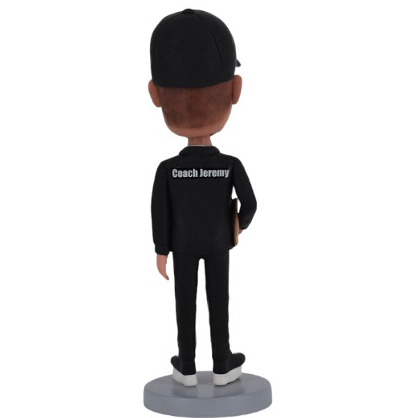 Personalized Coach /Referee Bobbleheads with Clipboard