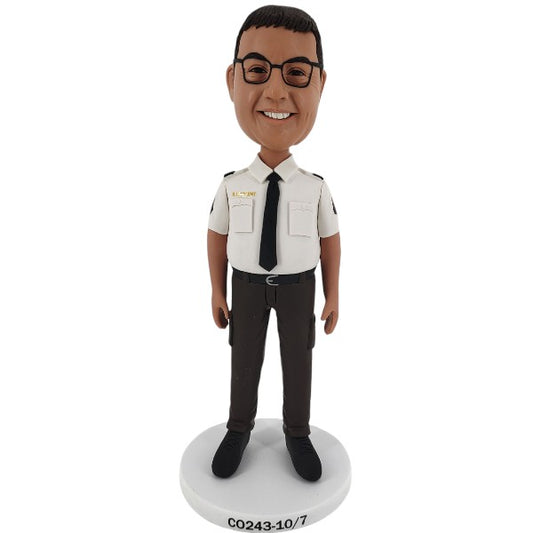 Custom police bobblehead like picture