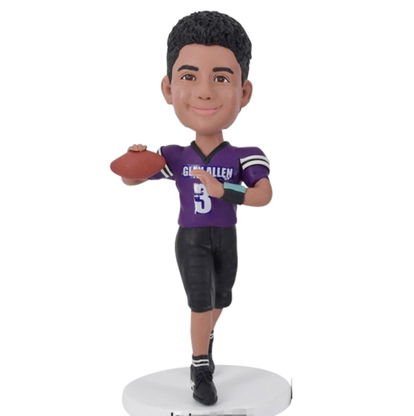 Custom Football Bobblehead Minnesota Vikings