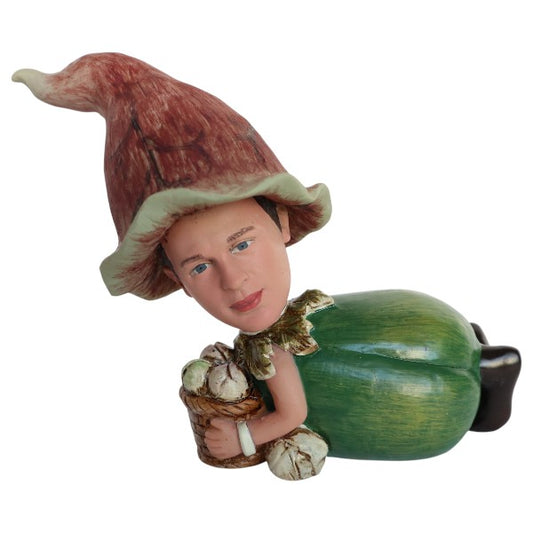 Cabbage-Shaped Bobblehead Custom vegetable figure