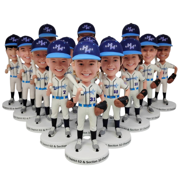 Custom Baseball Bobbleheads Bulk for teams players and coaches personalized sports collectibles