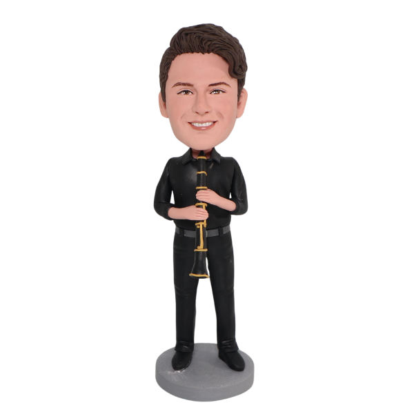 Custom Bobble Head with Clarinet