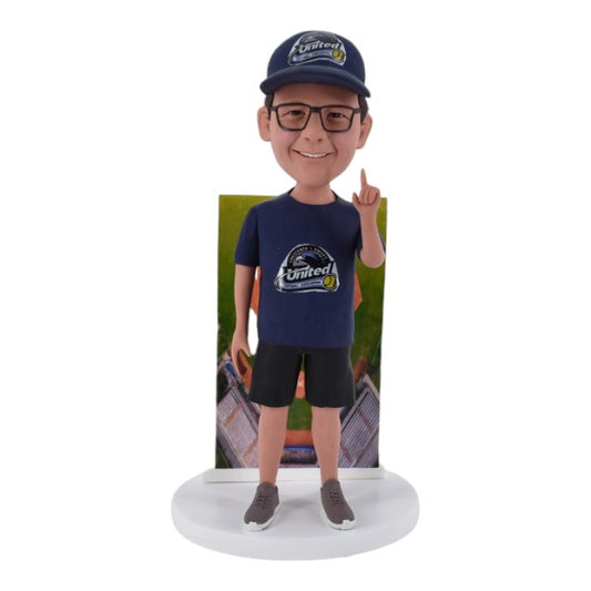 Custom Bobblehead with background scene