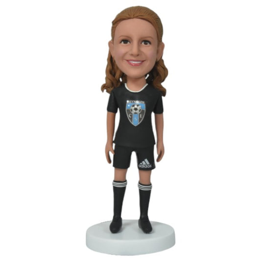 Custom Female Soccer Bobblehead Reynolds center for soccer excellence