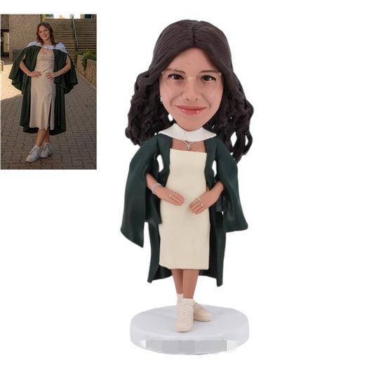 Custom Graduate Bobblehead Graduation gift from photo